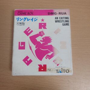 リングレイジ、箱、説明書あり、ゲームボーイ、格闘技、レトロゲーム、希少レア