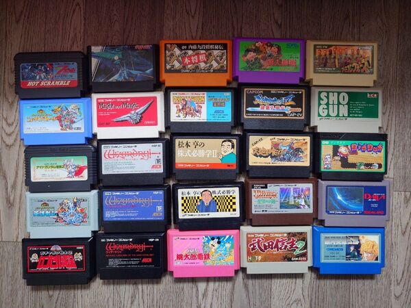 28本ファミコンまとめ売りセット!美品多数★希少レア、箱、説明書付き、マニアックなラインナップFC♪