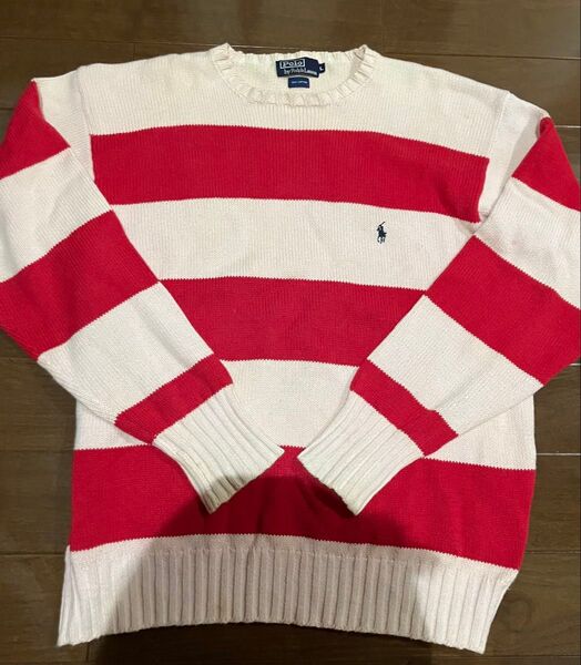 ヴィンテージ ポロラルフローレン ボーダーニット セーター 古着 POLO RALPH LAUREN トップス