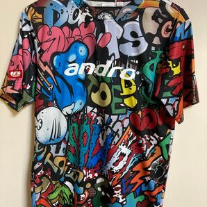 andro アンドロ フルデザインシャツ B 卓球 ウエア ユニフォーム プリント