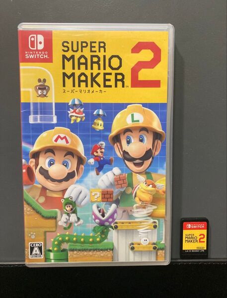 【動作確認済】Nintendo Switch スイッチ ソフト スーパーマリオメーカー 2 SUPER MARIO MAKER 2