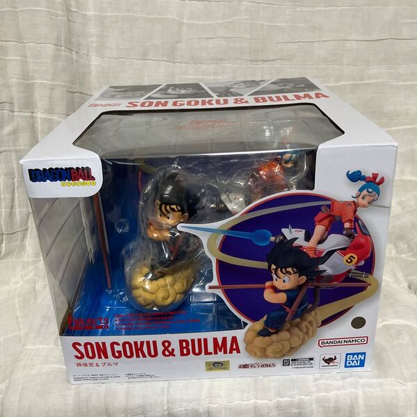 【新品未開封品】 ドラゴンボール フィギュアーツZERO 孫悟空&ブルマ フィギュア