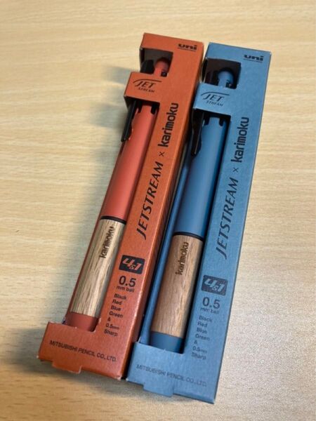 【2本セット】JETSTREAM × karimoku 4&1 ボールペン