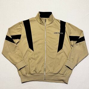 クロノス ジップ スタンド ジャケット グレージュ CRONOS M