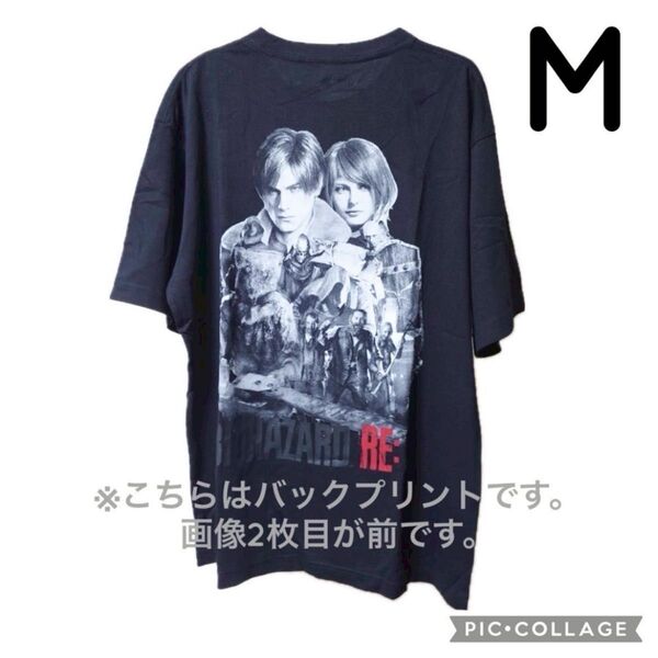 ユニクロ バイオハザード Tシャツ UT ブラック 半袖 M UNIQLO ティーシャツ biohazard re:4 カプコン