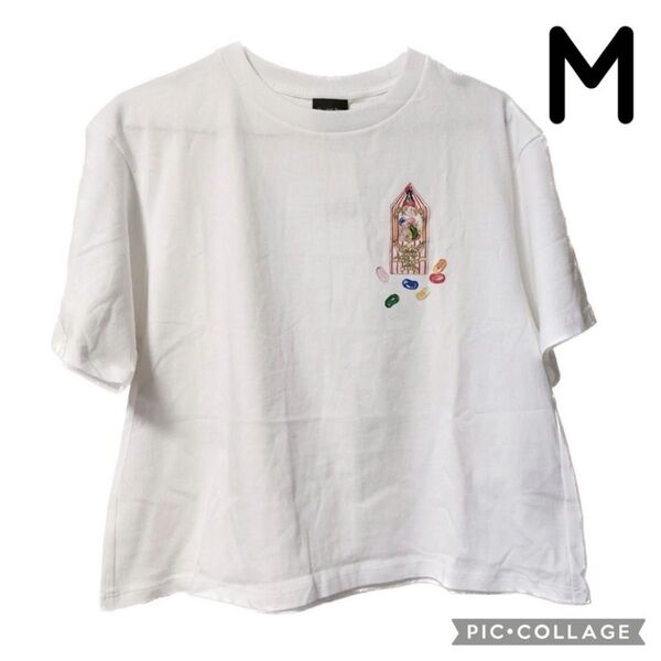 GU ハリーポッター 百味ビーンズ 半袖 ホワイト M 白 Tシャツ ティーシャツ ジーユー ハリポタ Harry Potter