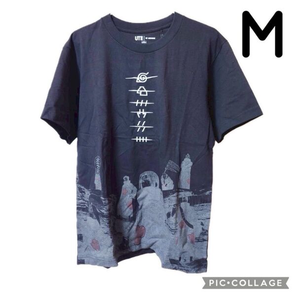 ユニクロ NARUTO Tシャツ UT 暁 半袖 ブラック M ナルト ナルト疾風伝 UNIQLO akatsuki ティーシャツ
