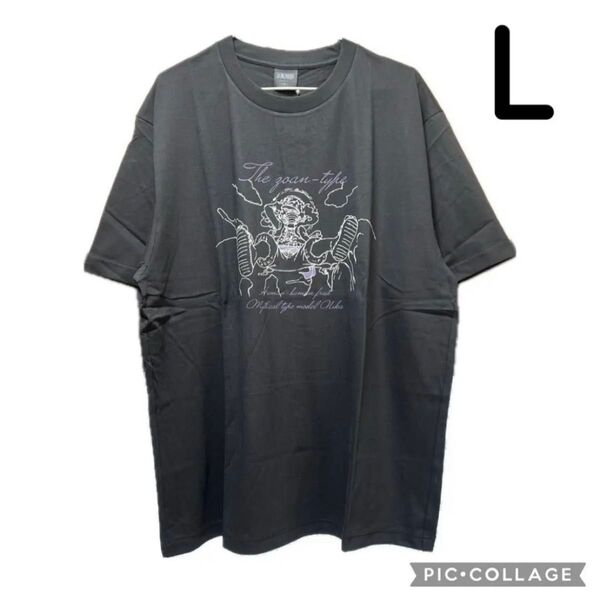 GU ONE PIECE グラフィックT ニカ 半袖 グレー L ワンピース Tシャツ ジーユー ルフィ 新品 ニカルフィ ギア5