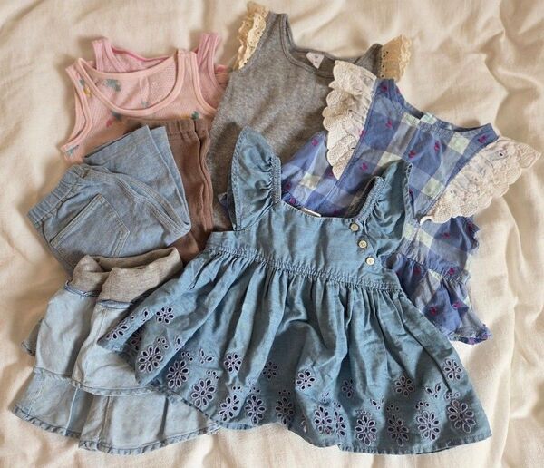 夏服セット 女の子 70~80cm