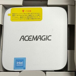 ACEMAGIC miniPC N150 メモリ8GB ストレージ256GB win11 白