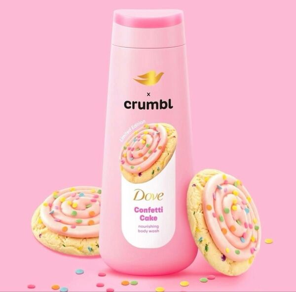 Crumbl コラボ DOVE ボディソープ ボディウォッシュ アメリカ 限定 日本未発売