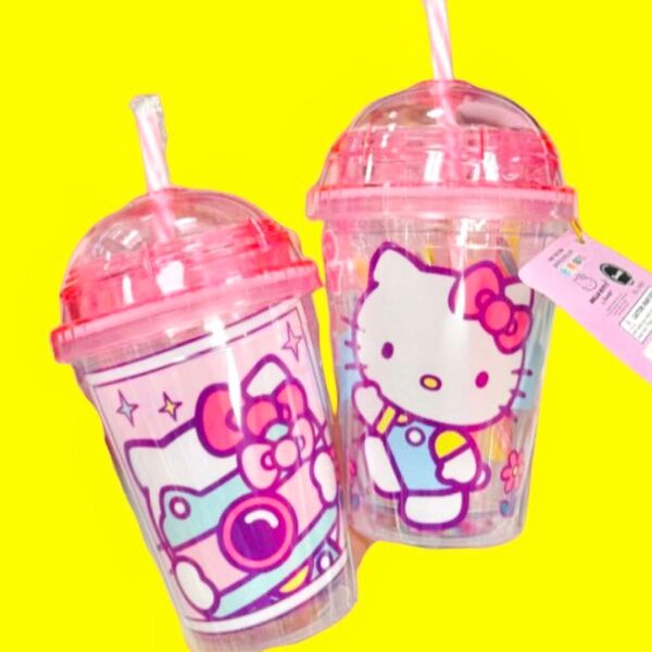 日本未発売 アメリカ ハローキティ キティちゃん タンブラー キャンディ お菓子 入り 海外 雑貨 ハワイ コップ