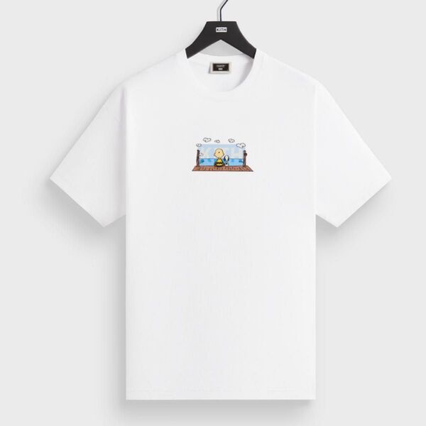 Kith for Peanuts Ocean View ClassicLogo Tee "White" Sサイズ
