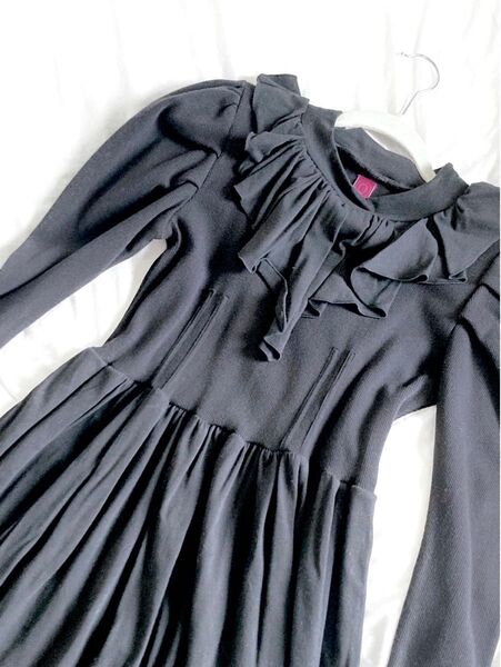 新品 millna ジャージロリータ エンジェル ブラック ワンピース ロリィタ