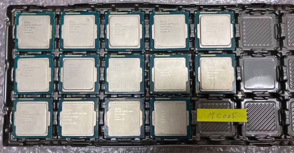 025: Intel Core i5-4430/4440/4460/4460S/4570/4590S/4670 計14個