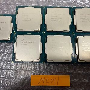 011:Intel Core i5-8400 2.80GHz SR3QT CPU 計7個