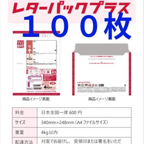 【値引不可】レターパックプラス 600円×100枚