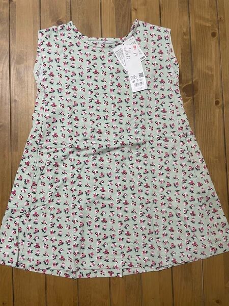 UNIQLO ポール&ジョー 花柄ノースリーブ ワンピース ユニクロ 120