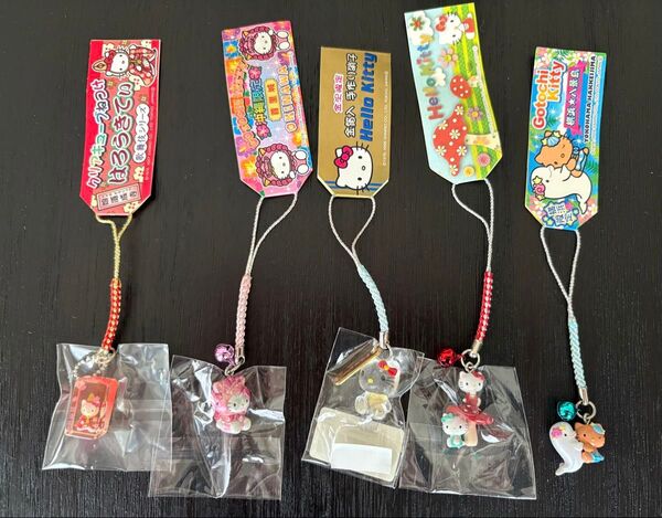 キティちゃん☆ご当地ストラップ5点セット