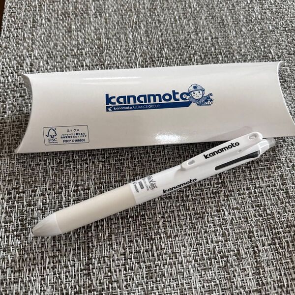 kanamoto 多機能ペン 3色 ボールペン ノベルティ 未使用