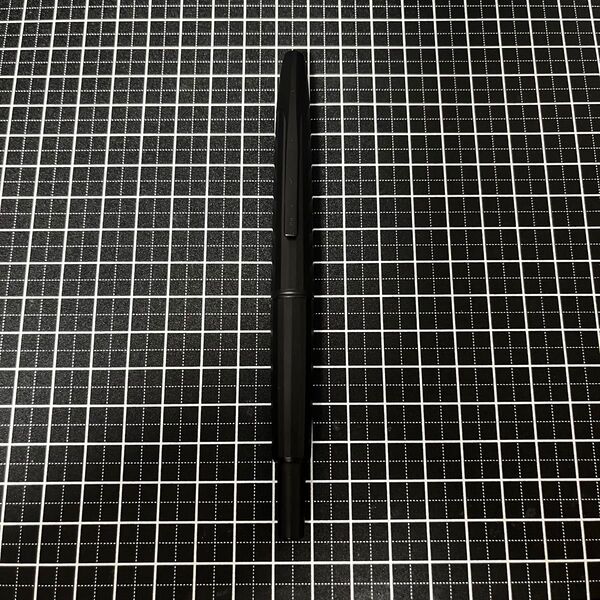【値下げ不可】パイロット 万年筆 キャップレス 多角形 マットブラック ST/細字 (旧型)