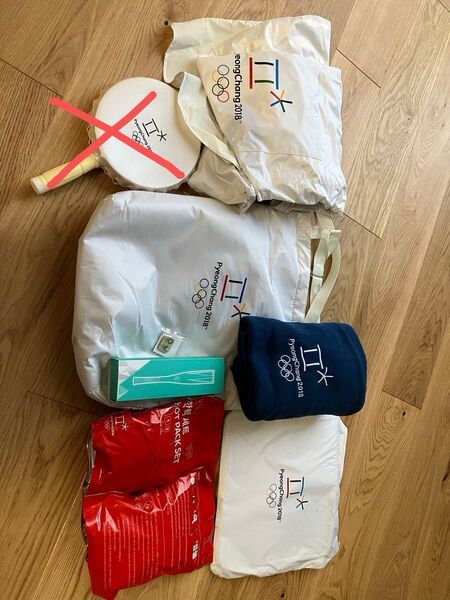 【最終価格】平昌オリンピック 開会式 非売品 記念品グッズセット