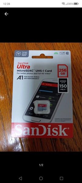 サンディスク SanDisk マイクロSDカード 256gb 海外