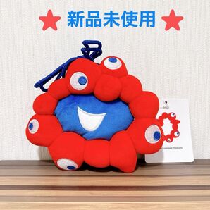 【新品】ミャクミャク がま口ポーチ ぬいぐるみ 大阪関西万博 公式グッズ