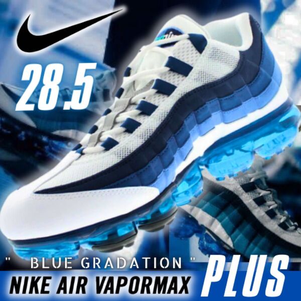 28.5 NIKE AIR VAPOR MAX PLUS 95 007 ナイキ エア ヴェイパー マックス ヴァイパー ブルー