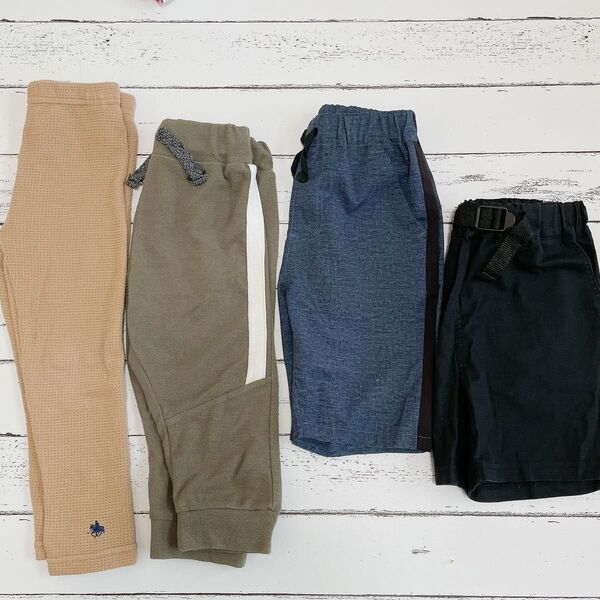 ロングパンツ ハーフパンツ セット おまとめ 子供服 キッズ レギパン ハーパン 短パン 長ズボン