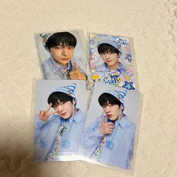 NCT WISH login トレカ ユウシ 4枚セット