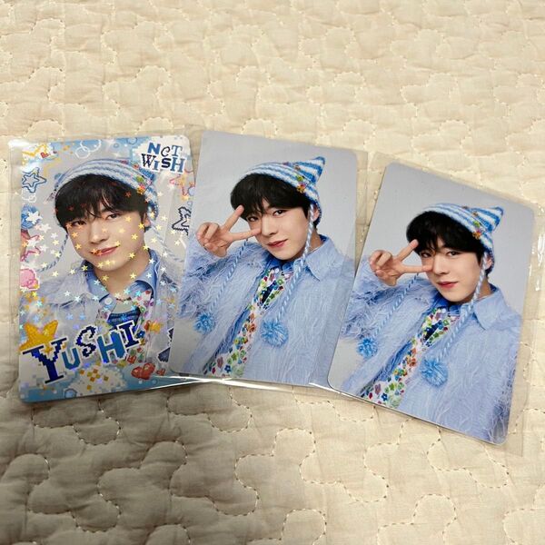 NCT WISH login トレカ ユウシ 3枚セット