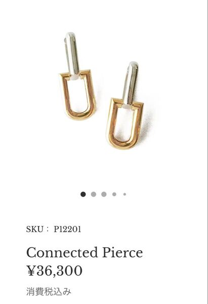 cesoi Connected Pierce ピアス セソワ