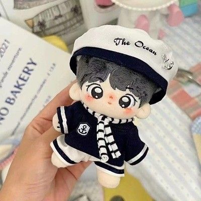 【入荷】ぬいぐるみ着せ替え服 10cm 4点セット 海軍 ぬい活 ぬい服 ちびぬい 匿名配送・送料無料