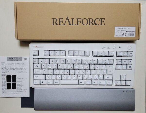 REALFORCE R3HC21 日本語配列45g リストレストセット