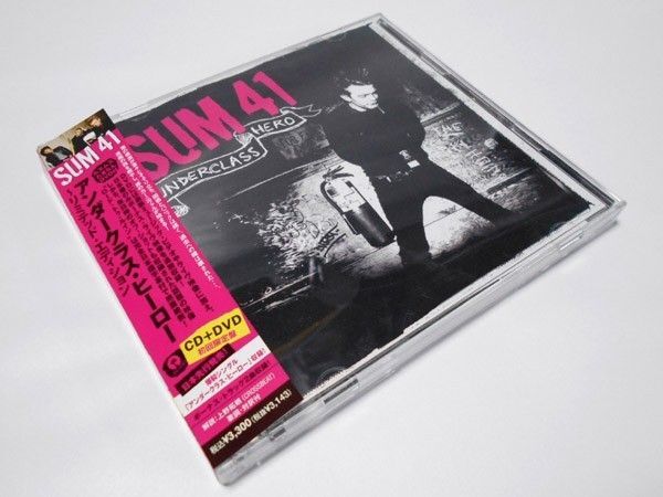 SUM41 アンダークラス・ヒーロー 4thアルバム UNDERCLASS HERO 初回限定盤 CD+DVD サム41
