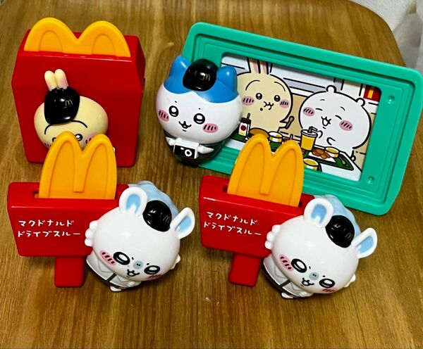 マクドナルド ハッピーセット ちいかわ 第二弾 3種類計4点