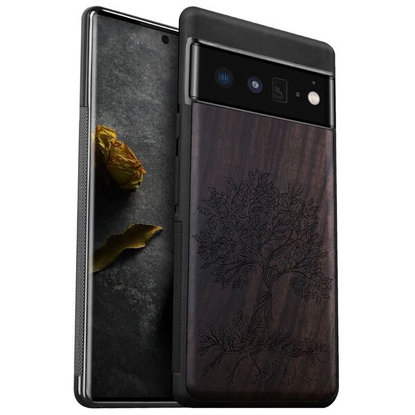 Carveit Google Pixel 6 Pro 木製 ケース [天然木