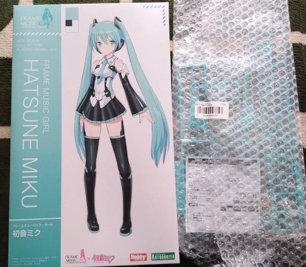 【新品未組立】フレームミュージック・ガール 初音ミク 特典付き