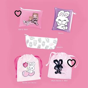 【2種セット】foxy illustrations ポーチコレクション