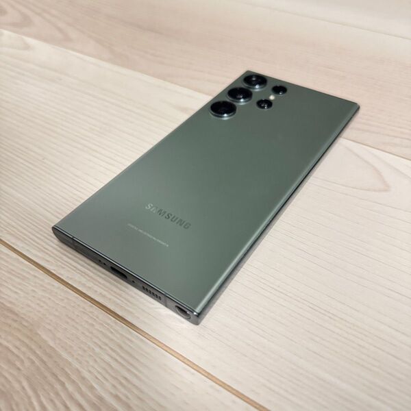 美品!! SAMSUNG Galaxy S23 Ultra 512GB SIMフリー サムスン ギャラクシー ダークグリーン