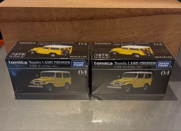 トミカプレミアム トヨタ ランドクルーザー 04 2個セット 未開封品