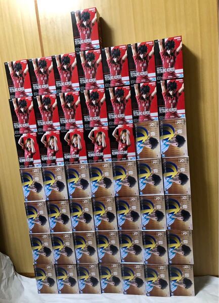 ハイキュー ポージングフィギュア 黒尾鉄朗 15体 孤爪研磨 5体 それじゃあお手本を見せようか 及川徹 30体 50体セット