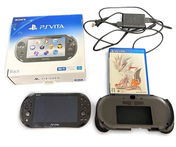 PlayStation Vita (PCH-2000シリーズ) Wi-Fiモデル ブラック PCH-2000ZA11+おまけ