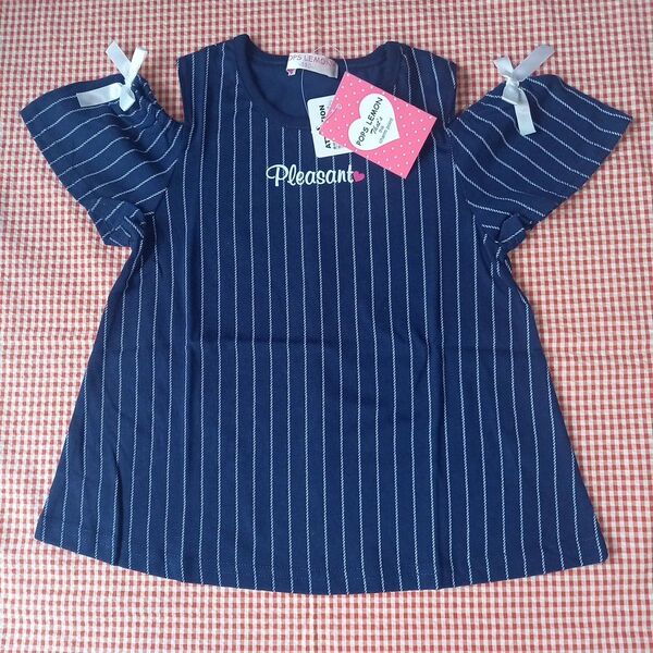 新品 半袖Tシャツ 女児130㎝