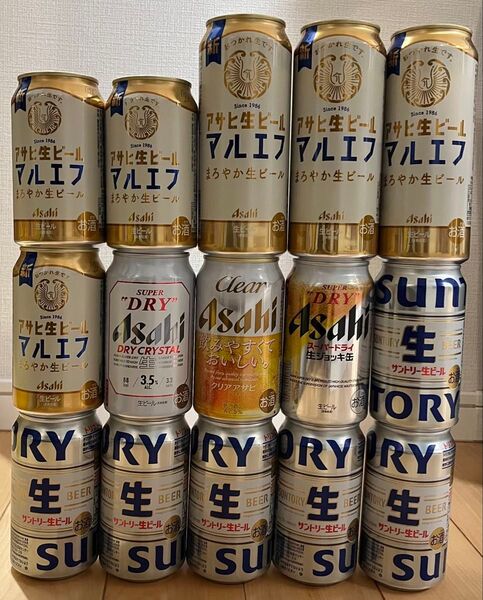 ビール、発泡酒等 お酒 15本セット