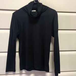 タートル黒(難あり、毛羽立ち細かな毛玉ひどい)