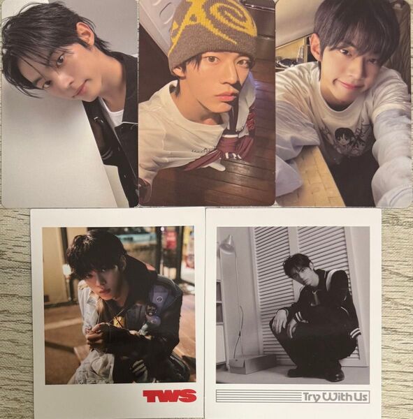 TWS DOHOON ドフン ☆ TRY WITH US ☆トレーディングカード トレカ Weverse Albums