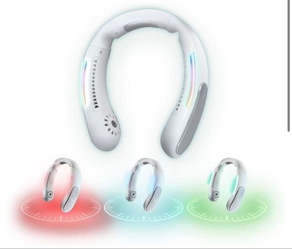 【新品】ネッククーラー 首掛け扇風機 急速冷却 3段階風量 熱中症対策