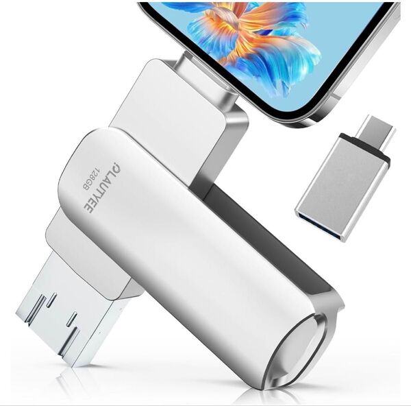【新品】USBメモリ 4in1 128GB 高速 アプリ不要